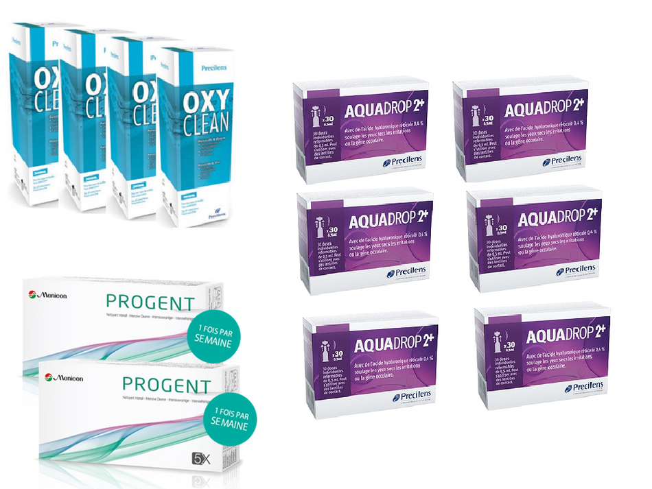 Pack ORTHOKÉRATOLOGIE 6 mois +