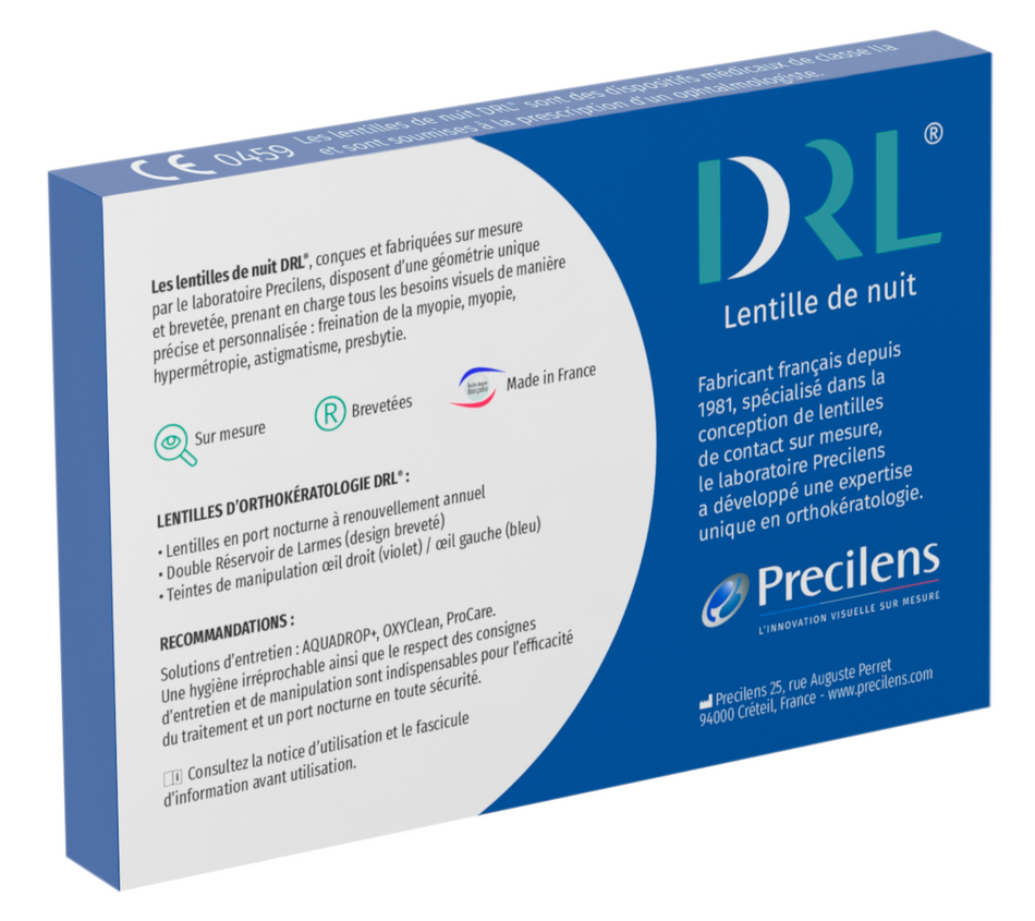 Lentilles de nuit DRL JEUNE- Precilens