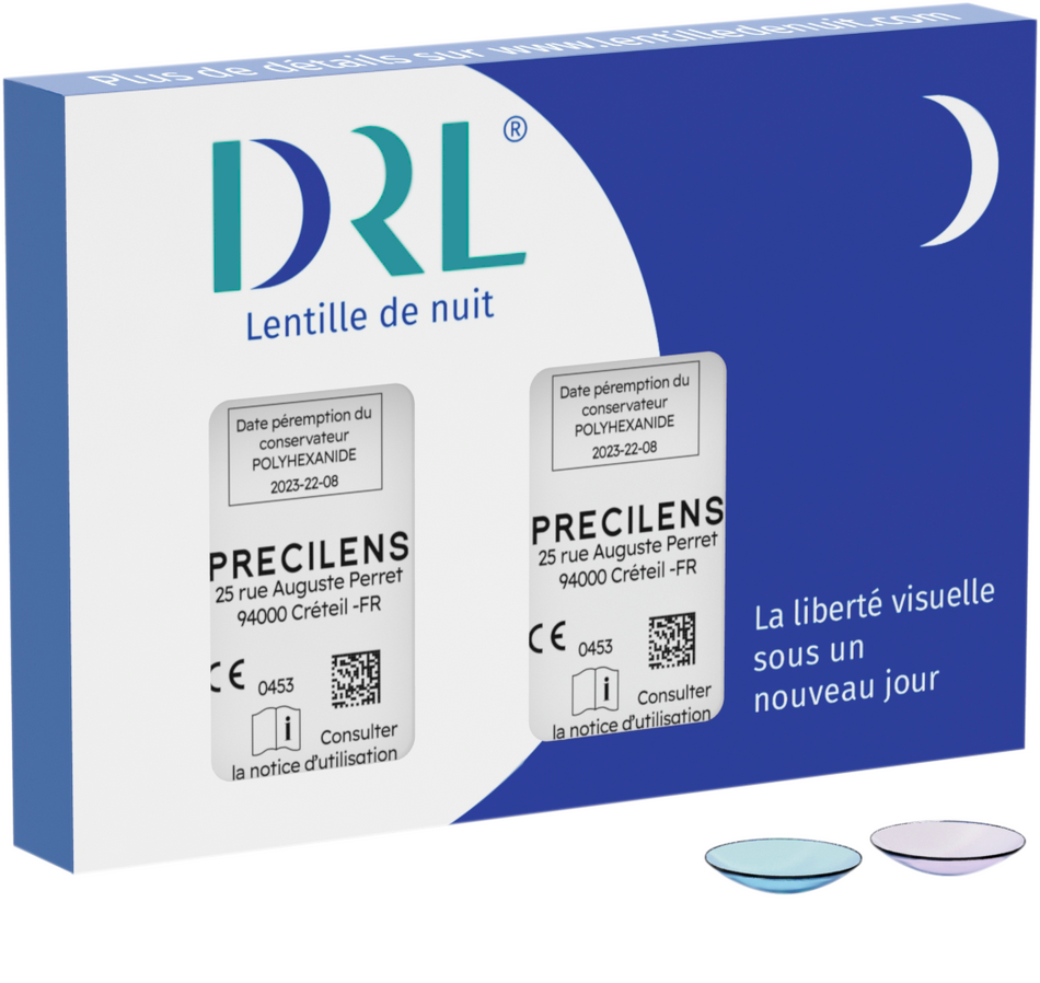 Lentilles de nuit DRL JEUNE- Precilens