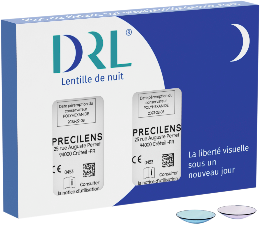 Lentilles de nuit DRL NEAR Precilens centrevisionlentille
